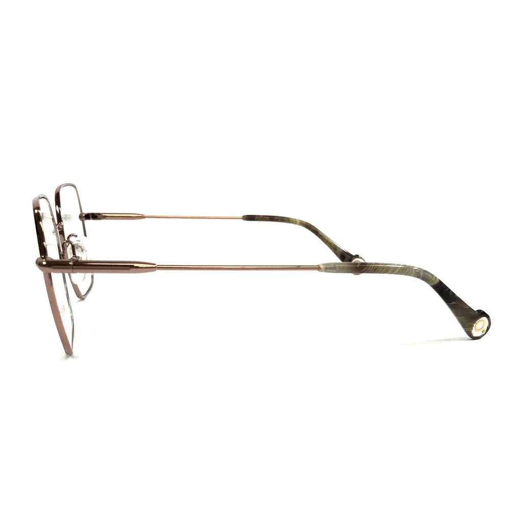 Etnia Barcelona Eyeglasses Frames AGORA PG Pink Gold Rose Gold Square 53-19-140